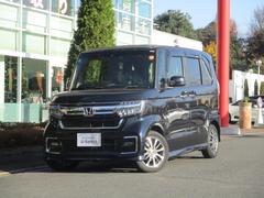 N-BOXカスタム EX バックカメラ ETC 純正ナビ 衝突被害軽減ブレーキ 障害物センサー シートヒーター 両側電動スライドドア 前後ドライブレコーダー 盗難防止装置 中古車画像