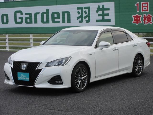 アスリートＳ　レーダークルーズコントロール／運転席・助手席パワーシート／Ｂｌｕｅｔｏｏｔｈオーディオ再生機能付きナビ／ＥＴＣ／フルセグＴＶ／Ｂｌｕ－ｒａｙ再生機能付きナビ／ＬＥＤヘッドライト