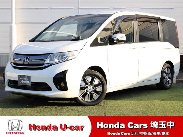 ホンダ ステップワゴン Ｇ　ＥＸ　ＨｏｎｄａＳＥＮＳＩＮＧ　純正メモリーナビ