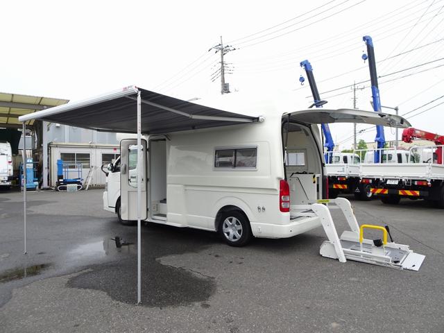 ★管理番号Ｌ－３１２１６　ハイエース　車いすリフト付 無料通話のお問い合わせは００６６－９７０４－５８３４まで♪