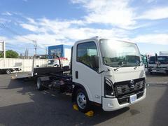 タイタントラック  積載車 セーフティローダー 車載専用車 2950kg積載 エルフOEM 古河ユニックNEO5 ウインチ付 ワイド幅  荷台長5.7m 全低床 中古車画像