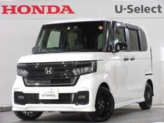 ホンダ　Ｎ−ＢＯＸカスタム　Ｌターボスタイル＋ブラック　ワンオーナー　禁煙　２年保証