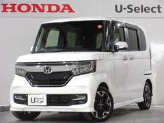 N-BOXカスタム G・Lターボホンダセンシング 純正メモリーナビBluetoothETCRカメラワンオーナー フルセ 両側PWスライドドア Bモニタ Iストップ セキュリティー 点検記録簿 クルーズコントロール ナビTV キーレスエントリー VSA 中古車画像