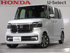 N-BOXカスタム ベースグレード ホンダセンシング禁煙車純正9インチメモリーナビBluetoothドラレコETCRカメラワンオーナー USB接続 CMBS Dレコ 1オーナー オートエアコン スマートキ LED 盗難防止装置 クルコン 中古車画像