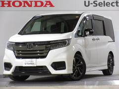 ステップワゴンスパーダ スパーダ・クールスピリットホンダセンシング 純正9インチメモリーナビBluetoothETCRカメラワンオーナー サイドエアバック スマートキ 左右電動スライドドア バックモニタ Wエアコン 地TV ナビ&TV 三列シート USB AAC 中古車画像