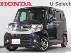 N-BOX+カスタム G・ターボAパッケージ この車両は未加修現状販売「そのまんま車」になります。傷や凹み・内装を現状にて展示しております。詳しくはスタッフにお問い合わせください。純正メモリーナビETCRカメラ 両側電動ドア 地デジ 盗難防止装置 中古車画像