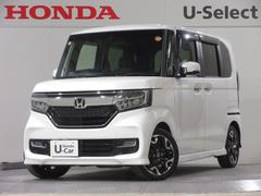 N-BOXカスタム G・Lターボホンダセンシング いまコレ+フロアマット純正8インチメモリーナビBluetoothETCRカメラワンオーナー フルセ 両側PWスライドドア Bモニタ Iストップ セキュリティー 点検記録簿 USB接続 ナビTV VSA 中古車画像