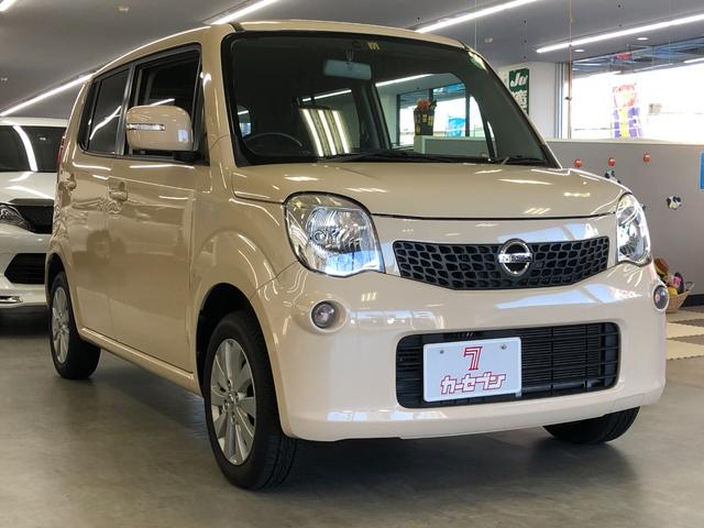 日産 モコｘ ユーザー買取 純正ナビｔｖ ｅｔｃ 電動格納ミラー アイドリングストップ キーフリー オートエアコン プッシュスタート 走行２９０６２ｋｍの中古車 車体価格49 7万円 13 平成25 年式 走行2 9万キロ 車体色ライトブラウン 埼玉県越谷市谷中町３ ２ １