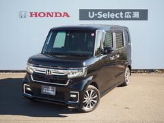 ホンダ　Ｎ−ＢＯＸカスタム　Ｌ　衝突被害軽減ブレーキ　電動スライド　純正ナビ