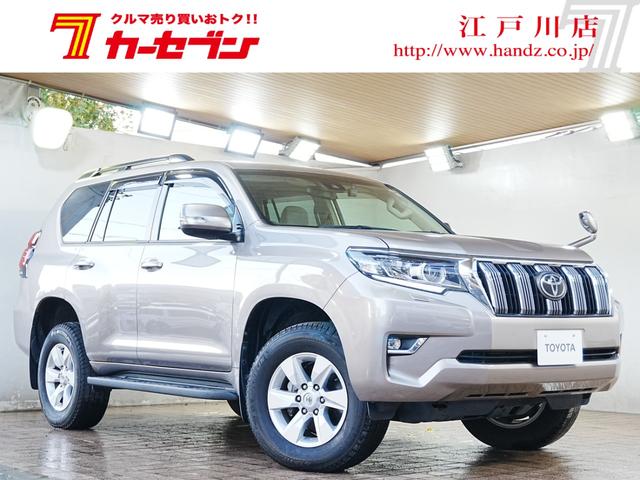 ランドクルーザープラド(トヨタ) ＴＸ　１オーナー　ＳＤナビ　フルセグＴＶ　バックカメラ　ルーフレール　Aftermarketドラレコ　ステアスイッチ　クルーズコントロール　プッシュスタート　スマートキー　衝突軽減　レーンキープアシスト　オートハイビーム 中古車画像