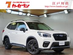 フォレスター スポーツ 純正パナソニックナビ フルセグテレビ デジタルインナーミラー バックカメラ パワーバッグドア 革巻きステアリングヒーター付き ブルーレイ ハーフレザーシート パドルシフト 純正フロアマット BT 中古車画像