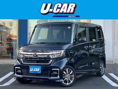 N-BOXカスタム L 純正ナビ・バックカメラ・ETC・前後ドライブレコーダー・片側パワースライドドア・シートヒーター・クルーズコントロール・LEDヘッドライト、オートライト・サイドエアバック・禁煙車 中古車画像