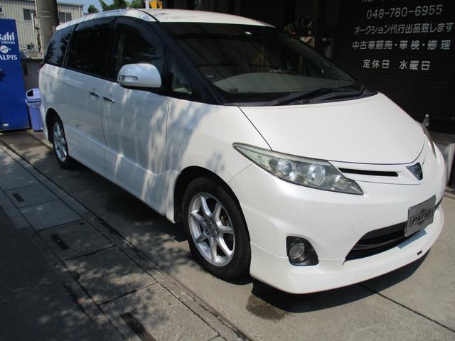 トヨタ エスティマ ２ ４アエラス ｇエディション パナソニックワイドナビ ｃｎ ｆ１ｘｖｄ バックカメラ付き 75 0万円 平成22年 2010年 埼玉県 中古車 価格 Com