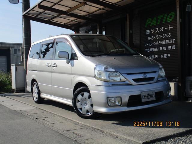 セレナ V-S ワンオーナー カードキー 左パワースライドドア エアロパーツ フォグランプ(1枚目)