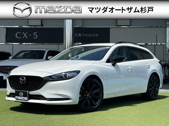 マツダ ＭＡＺＤＡ６ワゴン ＸＤ　スポーツアピアランス　最終モデル　走行６０キロ　ＢＯＳＥサウンド　レザーシート　３６０°ビューモニター