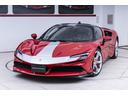 ＳＦ９０ストラダーレ ベースグレード　アセット　フィオラノ　Ｆ１　ＤＣＴ　Ｅ４ＷＤ　ＡＳＳＥＴＴＯ　ＦＩＯＲＡＮＯ　ＴＷＯ－ＴＯＮＥストライプイエロー　カーボンファイバーレーシングシート　自動防眩ミラー（1枚目）