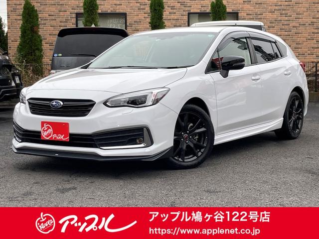 インプレッサスポーツ １．６ｉ－Ｓアイサイト　アクセントブラック　ワンオーナー・ＳＴＩフロントエアロ・ＳＴＩ１７ＡＷ・ＰａｎａｓｏｎｉｃＳＤナビ・地デジ・ＢＴオーディオ・バックモニター・スマートキー・ＥＴＣ・ドラレコ・パドルシフト・クルコン・純正ラバーフロアマット（1枚目）