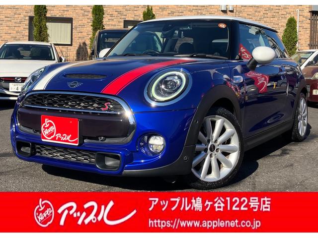 ＭＩＮＩ(ミニ) クーパーＳ　メーカーナビ　Ｂガイドモニター　ＬＥＤヘッドライト＆フォグ　コンビハンドル　サイドＳＲＳ　ＣＡＢＡＮＡユニオンジャックシートカバー　前後ドラレコ　ジオミックメンバーブレース　前左右オットマン　ＥＴＣ 中古車画像