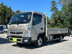 キャンター 全低床 禁煙車 2t ワイドロング AT車 ディーゼルターボ 荷台内寸長さ4340mm 幅2080mm ナビ TV ETC Bluetooth 電動格納ミラー キーレス 2トン 2トントラック ワイド ロング 中古車画像