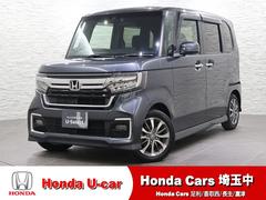 N-BOXカスタム L 純正ナビ バックカメラ 両側パワースライドドア 前後純正ドラレコ パーキングセンサー 横滑り防止 シートヒーター LEDライト フォグ 純正AW スマートキー 両席電動スライドドア Pソナー ナビTV 中古車画像