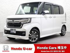 N-BOXカスタム L 純正ナビ バックカメラ 両側パワースライドドア パーキングセンサー 横滑り防止 シートヒーター ETC LEDライト フォグ 純正AW スマートキー 両席電動スライドドア Pソナー サイドエアバッグ 中古車画像