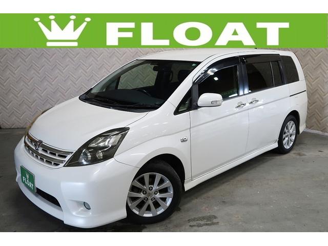 アイシス(トヨタ) プラタナリミテッド　後期型　両側電動スライドＤ　AftermarketＨＤＤナビ　ＴＶ　Ｂカメラ　ＤＶＤ　音楽録音　ＥＴＣ　スマートキー　純正エアロ　純正ＡＷ　ＨＩＤ　フォグ　Ｄバイザー　ＩＳＯＦＩＸ　前後ドラレコ　革巻Ｈ　パドルシフト 中古車画像