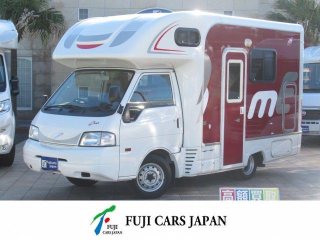 　キャンピングカー　キャブコン　ナッツＲＶ　マッシュ　ツインサブバッテリー　エバス製ＦＦヒーター　冷蔵庫　１０００Ｗインバーター　ルーフベント　サイクルキャリア　メモリーナビ　バックカメラ　ＥＴＣ