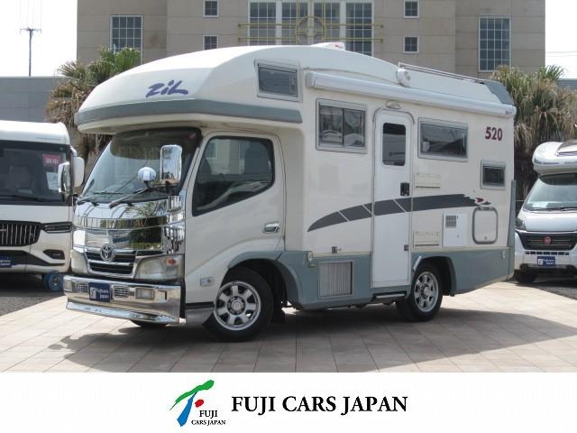 バンテック　ジル５２０　キャンピングカー　８ナンバー　ディーゼル２ＷＤ　トリプルサブバッテリー　１５００Ｗインバーター　走行充電　外部充電　家庭用エアコン　べバストＦＦヒーター　温水ボイラー　電子レンジ　トイレ　オーニング