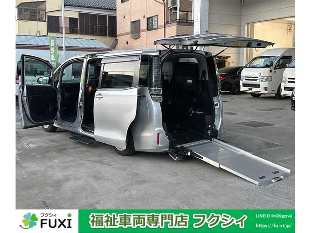 Ｘ　ウェルキャブ　車いす仕様車　スロープタイプ　タイプＩＩ　サイドステップ付き　純正ナビ　ワンセグ　サードシート付　セーフティセンス　ドライブレコーダー搭載　スロープ前倒れ機能　アイドリングストップ