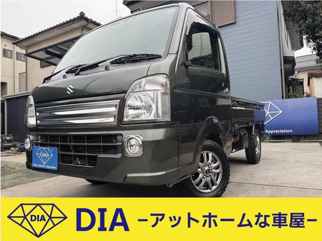 ☆埼玉県上尾市☆装備が充実している軽トラック♪ 大人気のスズキのキャリィトラック♪社外品がたくさん付いてます♪