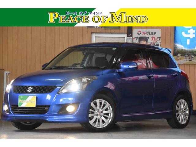 スイフト ＲＳ　車検令和８年２月３日　スマートキー　Ｐスタート　タイミングチェーン　５速ＭＴ　クルーズコントロール　前後ドライブレコーダー　Ｂｌｕｅｔｏｏｔｈオーディオ接続（1枚目）