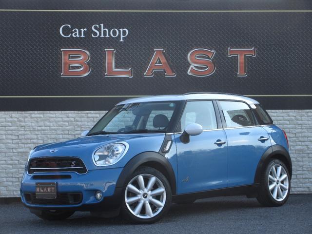 ＭＩＮＩ(ミニ) クーパーＳ　クロスオーバー　オール４　マリン　☆限定５０台！特別仕様車「マリン」　フルタイム４ＷＤ　スポーツモード　ハーフレザーシート　Aftermarketメモリナビ　ワンセグＴＶ　オートクルコン　パドルシフト　オートライト　オートエアコン　純正１８ＡＷ　ＥＴＣ 中古車画像