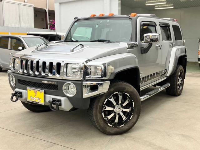 ハマー ハマーＨ３ ラグジュアリー　４ＷＤ　サンルーフ　Aftermarketナビ