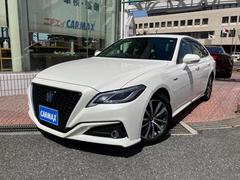 トヨタ　クラウンハイブリッド　Ｓ　Ｃパッケージ　メーカーナビ　バックカメラ