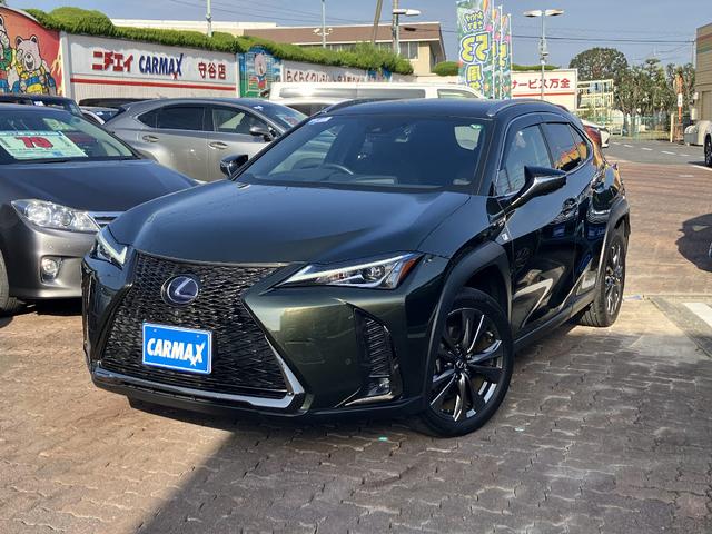 UX UX250h Fスポーツ パノラミックビューモニター ナビ TV ブラックレザーシート クリアランスソナー レーダークルコン レーンアシスト パワーシート 衝突軽減 LED 電動リアゲート スマートキー シートヒーター BSM(1枚目)