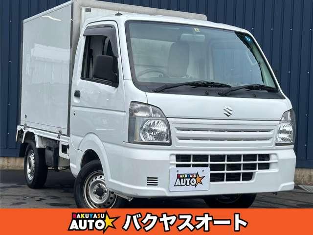 保冷車　エアコン　パワステ　修復歴無し　ＤＡ１６Ｔ　タイミングチェーン　助手席側スライドドア仕様　フロアＡＴ　運転席エアバッグ(1枚目)