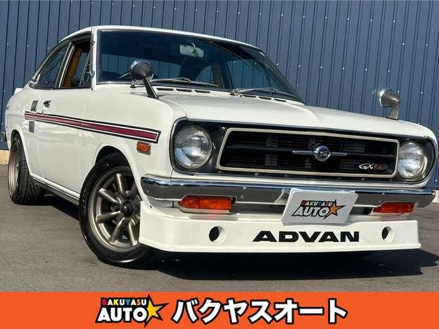 日産 ＧＸ　クーペ　Ｂ１１０改　５速ＭＴ　Ａ１５エンジン載替　キャブ　ローバック５速　タコ足　アルミ　ロールバー　タワーバー　Ａ１２→Ａ１５エンジン載せ替え