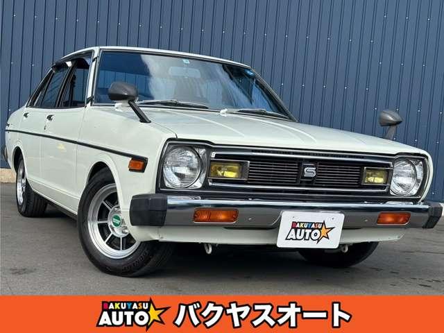 日産 サニー ダットサン　ＨＢ３１０　前期　１４００ｃｃ　Ａ１４　４速ＭＴ　走行８０００キロ　修復歴無し　ローダウン　アルミホイール　ラジオ再生　フェンダーミラー