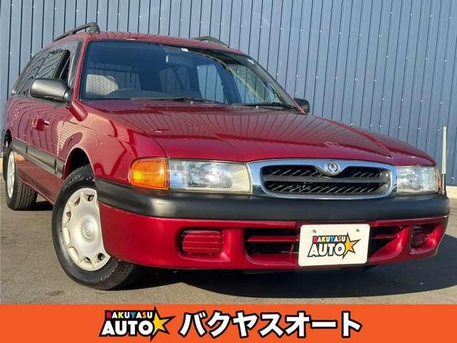 マツダ カペラワゴン ＳＶ　ワンオーナー　純正５速マニュアル　ルーフレール