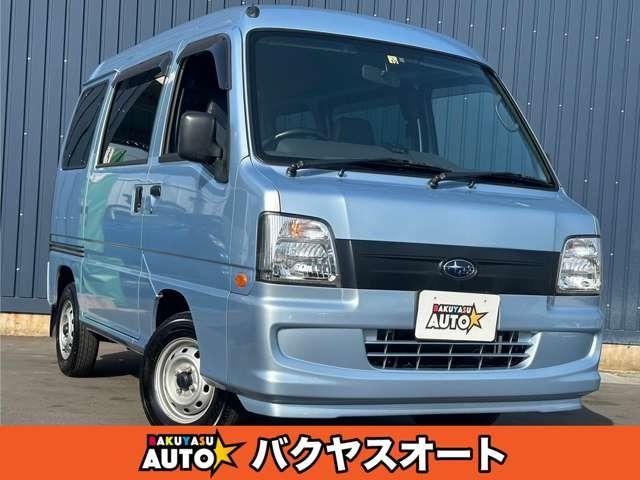 スバル トランスポーター　走行１７０００キロ　インパネＡＴ　修復歴無し　ＥＴＣ　両側スライドドア　ラジオ再生　車検令和６年１２月