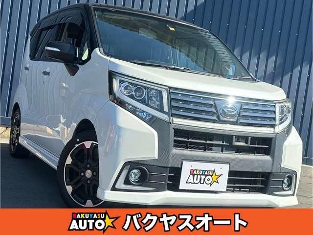 ムーヴ(ダイハツ) カスタム　ＲＳ　ハイパーＳＡＩＩ　ターボ　プッシュスタート　ナビ・ＴＶ　ＥＴＣ 中古車画像