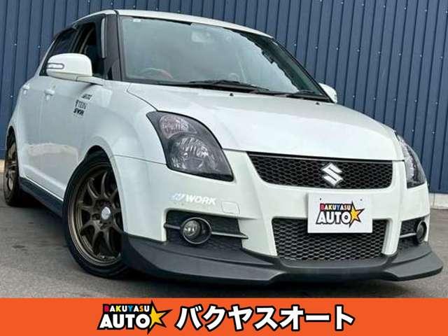 スイフト(スズキ) スポーツ 純正5速 GReddy車高調 WORK17インチアルミホイール タイミングチェーン ZC31S 修復歴無し 5MT マニュアル車 フロントフォグランプ 中古車画像