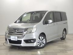 ステップワゴンスパーダ S 禁煙車Bluetooth対応 後席モニター メモリーナビ フルセグ クルーズコントロール パドルシフト ETC HID Wエアバック スマートキーシステム 1オナ 地デジ対応 両側スライド片側電動ドア 中古車画像