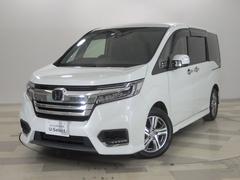ステップワゴンスパーダ e:HEVスパーダG・EXホンダセンシング 禁煙 センシング6SRS 9インチナビ リアカメラ 天吊りモニター フルセグ Bluetooth ミュージックラック USB 両パワスラ シートヒータ ヒーテッドミラー 革巻きハンドル LED ETC 中古車画像