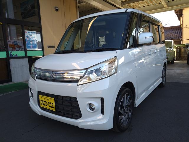 ＴＳ　ターボ　アイドリングストップ　ＡＢＳ　衝突軽減ブレーキ　横滑り防止　ＨＩＤ　オートライト　フォグランプ　純正エアロ　ＥＴＣ　ナビ　ＴＶ　ブルートゥース　両側パワースライドドア　オートエアコン
