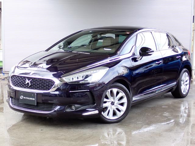 ＤＳオートモビル ＤＳ５ シック　ブルーＨＤｉ　レザーパッケージ　タイミングベルト交換込