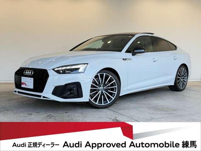 Ａ５スポーツバック(アウディ) ３５ＴＤＩ　Ｓライン　エクステリアミラーハウジング　グロスブラックサラウンドビューカメラ／パークアシ 中古車画像