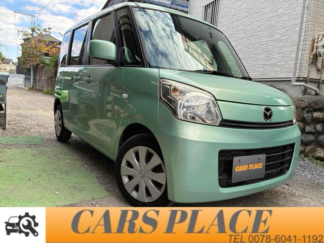 フレアワゴン(マツダ) ＸＳ　ＥＴＣ　両側スライド・片側電動　スマートキー　アイドリングストップ　電動格納ミラー　ベンチシート　ＣＶＴ　盗難防止システム　ＡＢＳ　ＣＤ　ミュージックプレイヤー接続可　衝突安全ボディ　エアコン 中古車画像