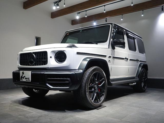 数ある車輌の中からご覧頂き誠にありがとうございます！ とても綺麗なＧ６３　エディションマグノホワイトが入庫いたしました！