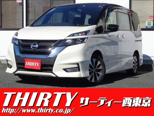 日産 セレナ ハイウェイスター　衝突軽減ブレーキ　９インチＳＤナビ　フリップダウンモニター